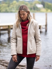 Lakeland Leather White Wetherhill Leather Jacket - Image 1 of 8