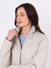 Lakeland Leather White Wetherhill Leather Jacket - Image 7 of 8