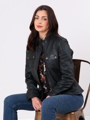 Lakeland Leather Green Beetham Jacket - Image 2 of 7