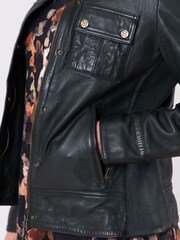 Lakeland Leather Green Beetham Jacket - Image 4 of 7