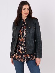 Lakeland Leather Green Beetham Jacket - Image 7 of 7