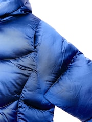 Nicole Miller Blue Puffer Coat - Image 6 of 8