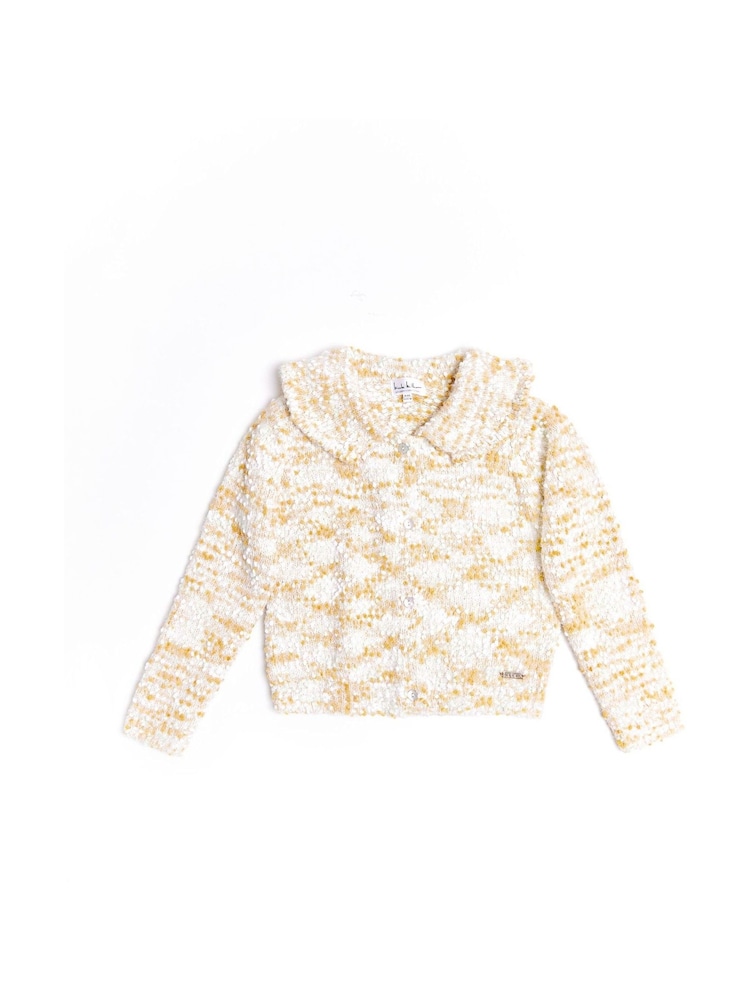 Nicole Miller Yellow Knited Cardigan - Image 3 of 8