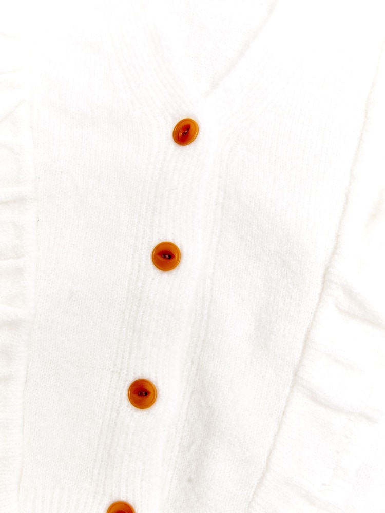 Cardigan tricotat natural Nicole Miller - Image 5 of 8