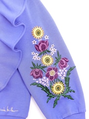 Nicole Miller Purple Long Sleeves 100% Cotton Sweater - Image 7 of 8