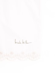 Nicole Miller Cream Embrodery 100% Cotton Blouse - Image 8 of 8