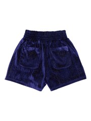 Nicole Miller Purple Velvet Shorts - Image 4 of 7