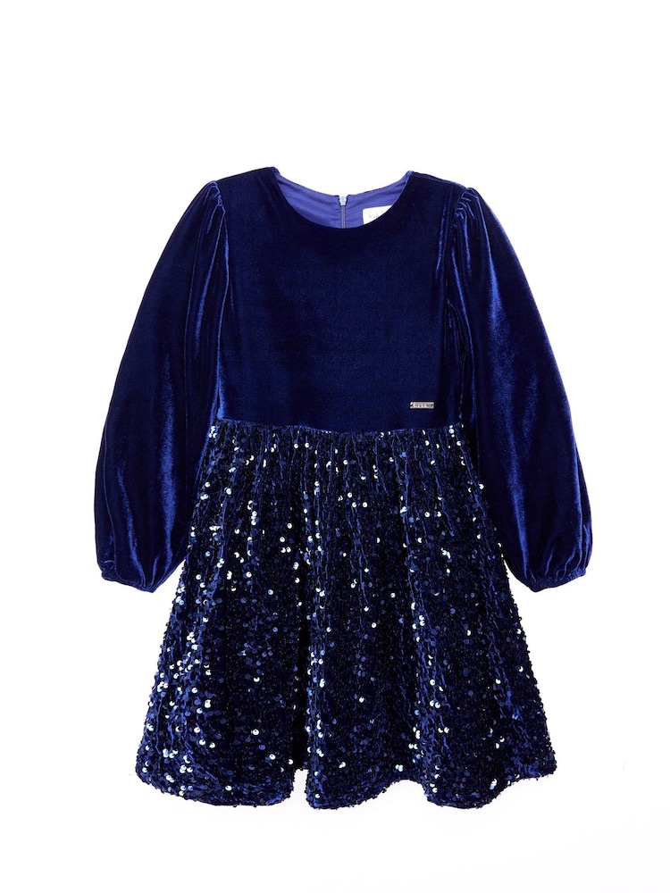 Nicole Miller Mini Purple Sequins Dress - Image 1 of 6