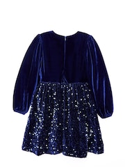 Nicole Miller Mini Purple Sequins Dress - Image 2 of 6