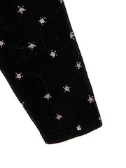 Nicole Miller Sequins Black Velvet Dress - Image 7 of 8
