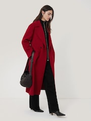 Jigsaw Black Compact Wool Line Jumper - Image 5 of 6