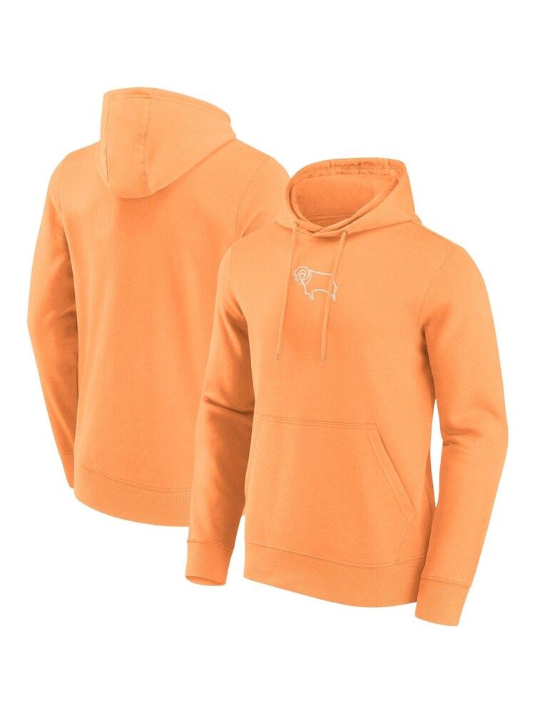 Fanatics Orange Derby County Mono Graphic Huvtröja - Bild 1 av 1