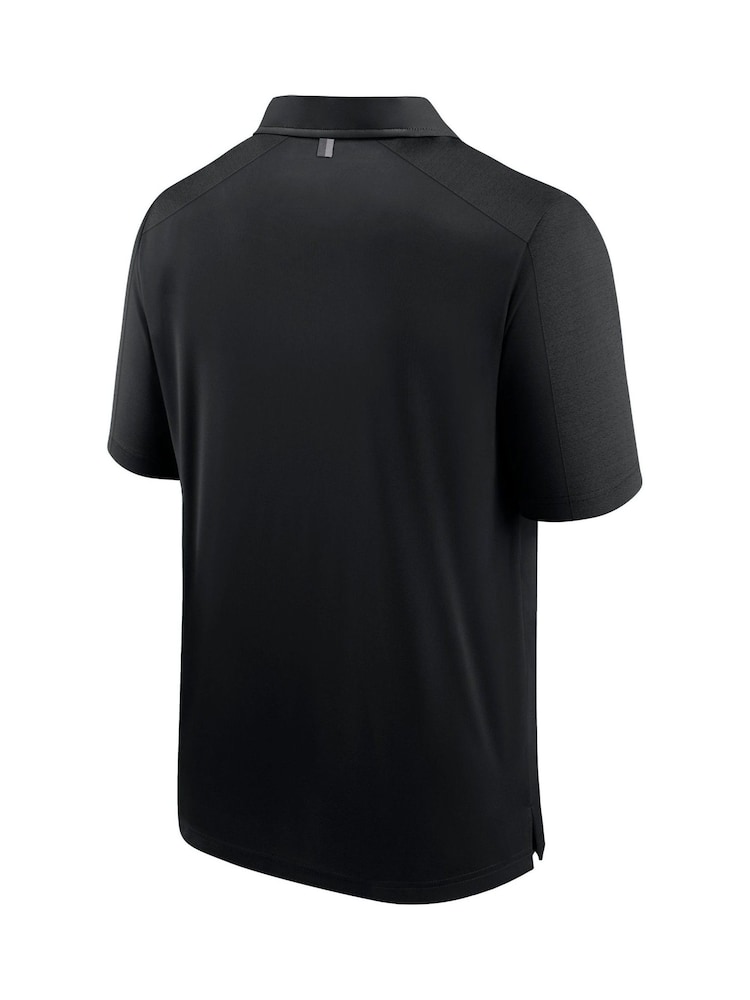Fanatics Barnsley Defender Black Polo Shirt - Image 2 of 3 Fanatics Barnsley Defender Black Polo Shirt - Image 2 of 3