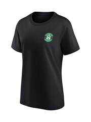 Fanatics Womens Hibernian Small Crest Black T-Shirt - Image 3 of 3