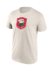 Fanatics Cream 100% Cotton Barnsley Distressed Retro Graphic T-Shirt - Image 3 of 3