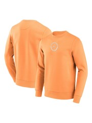 Fanatics Orange Millwall Mono Graphic Crew Sweatshirt - Image 1 of 3