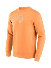 Fanatics Orange Millwall Mono Graphic Crew Sweatshirt - Image 3 of 3