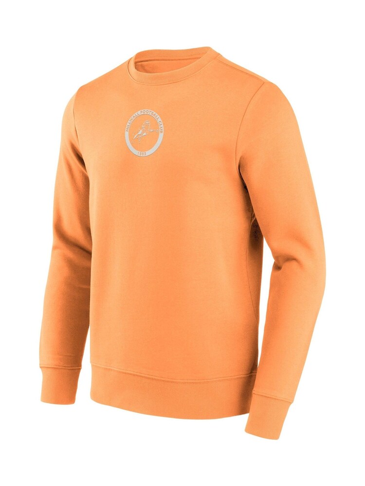 Fanatics Orange Millwall Mono Graphic Crew Sweatshirt - Image 3 of 3