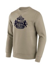 Fanatics 100% Cotton Sunderland Mono Logo Graphic Crew Brown Sweatshirt - Image 2 of 3