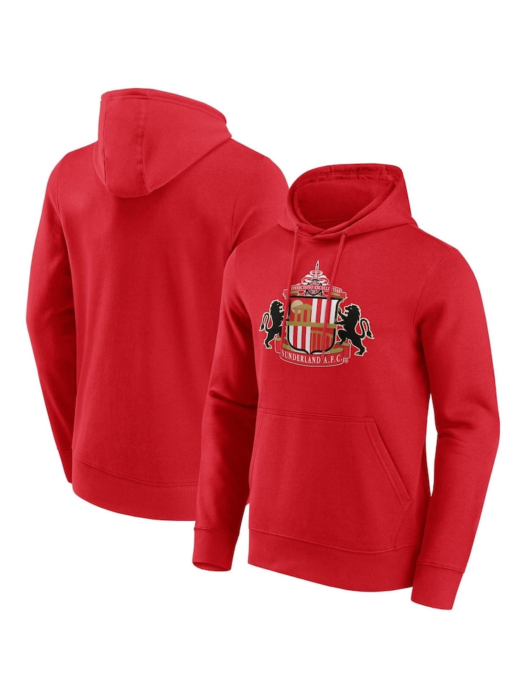 Fanatics Red Sunderland Essentials Primary Logo Graphic Hoodie - Image 1 of 3