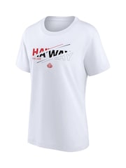Fanatics Womens 100% Cotton Sunderland Ha'way Graphic White T-Shirt - Image 3 of 3