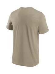 Fanatics 100% Cotton Sunderland Mono Logo Graphic Brown T-Shirt - Image 3 of 3