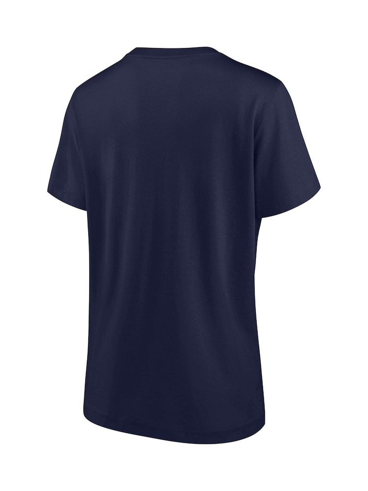 Fanatics Small Blue 100% Cotton Millwall Essentials Crest T-Shirt - Image 3 of 3