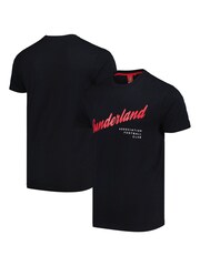 Fanatics 100% Cotton Sunderland Raised Rubber Graphic Black T-Shirt - Image 1 of 3
