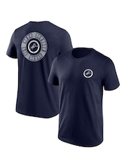 Fanatics Blue Millwall Revolve Front & Back Graphic 100% Cotton T-Shirt - Image 1 of 3