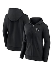 Fanatics Small Derby County Essentials Crest Full Zip Black Hoodie - Image 1 of 3