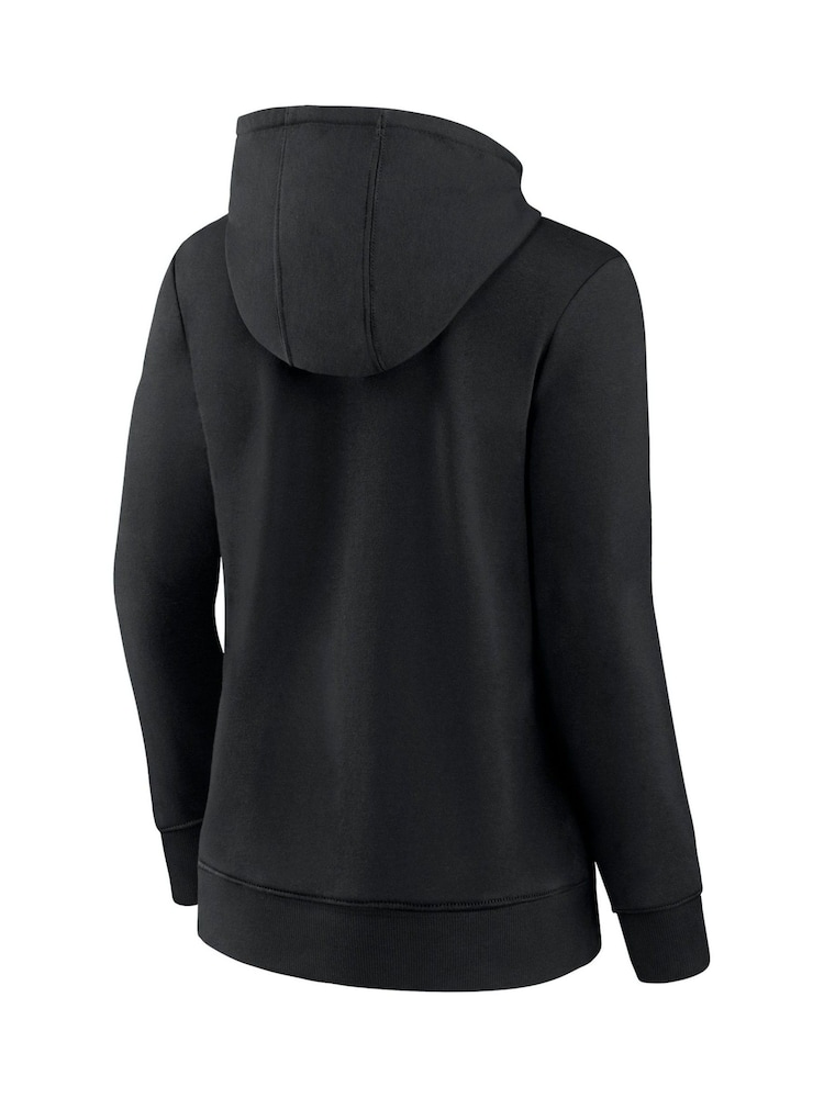 Fanatics Small Derby County Essentials Crest Full Zip Black Hoodie - Image 3 of 3
