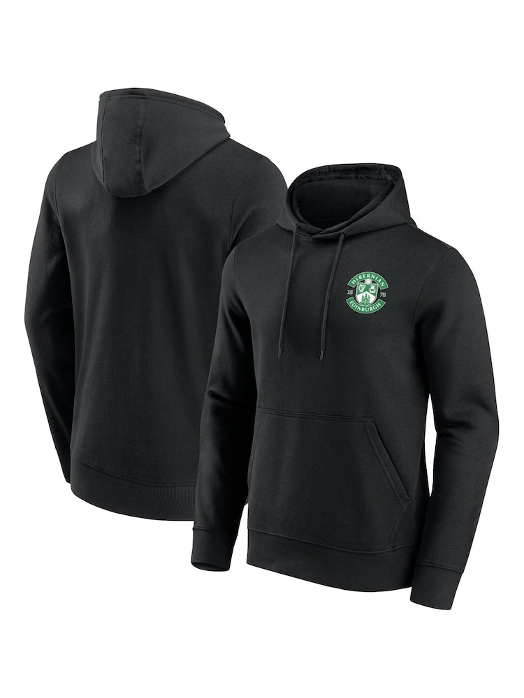 Fanatics Small Hibernian Crest Black Hoodie - Imagen 1 de 3