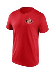 Fanatics Small Red 100% Cotton Sunderland Crest T-Shirt - Image 3 of 3
