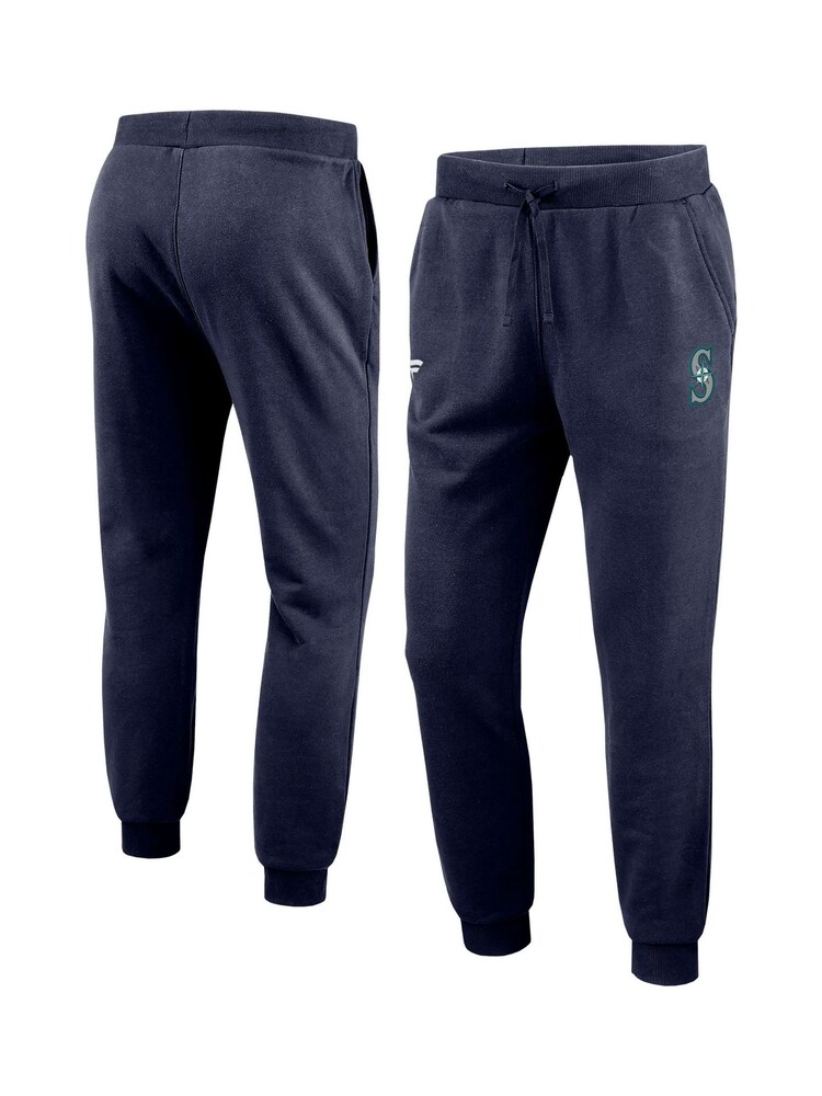 Fanatics Blue MLB Seattle Mariners Fleece Joggers - Image 1 of 3