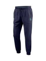 Fanatics Blue MLB Seattle Mariners Fleece Joggers - Image 2 of 3