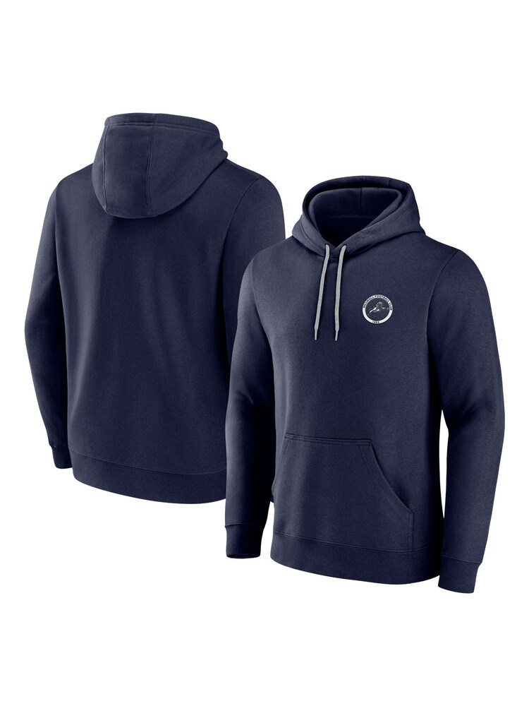 Fanatics Small Blue Millwall Essentials Crest Overhead Hoodie - Imagen 1 de 3