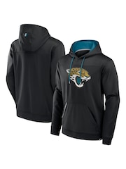 Fanatics NFL Jacksonville Jaguars Defender Dot Faded Primary Fleece Black Hoodie - Image 1 of 3