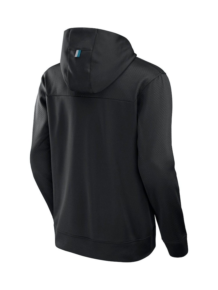 Fanatics NFL Jacksonville Jaguars Defender Dot Faded Primary Fleece Black Hoodie - Image 3 of 3