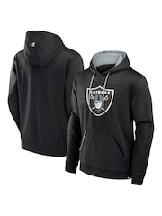 Fanatics NFL Las Vegas Raiders Defender Dot Faded Primary Fleece Black Hoodie - Image 1 of 3