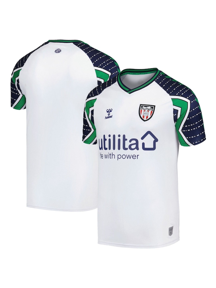 Fanatics Sunderland Away White Football Shirt 2024-25 Kids - Image 1 of 3