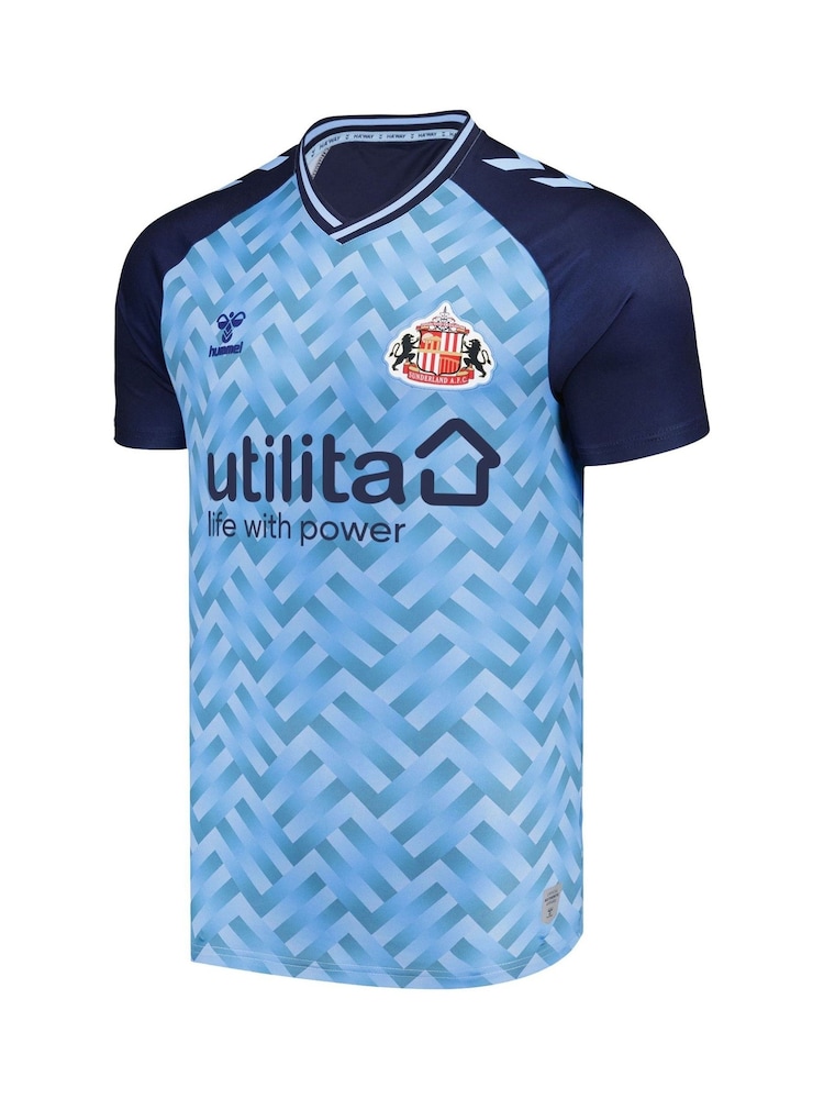 Fanatics Blue Sunderland Goalkeeper Shirt 2024-25 Kids - Image 2 of 3