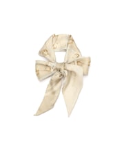 COACH Orange Tabby Printed Skinny Scarf - Image 3 of 5
