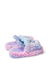 Vanilla Underground Purple Disney Stitch Girls Fluffy Slipper Sliders - Image 4 of 7