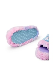 Vanilla Underground Purple Disney Stitch Girls Fluffy Slipper Sliders - Image 7 of 7