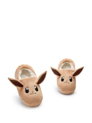 Vanilla Underground Brown Pokemon Eevee Girls 3D Slippers - Image 1 of 6