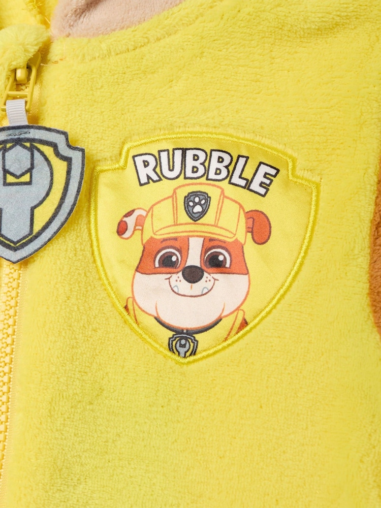 Rubble - Vanilla Underground Kid אוברול עם הדפס דמויות של Paw Patrol, לילדים - Image 4 of 6
