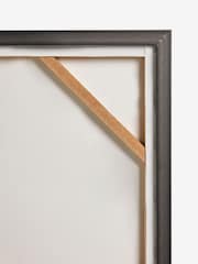 Blue 3D Texture Abstract Framed Wall Art - Image 5 of 5