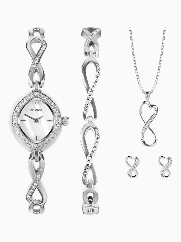Sekonda Womens 18mm Analogue Giftset Case And Alloy Bracelet With Dial - Image 2 of 5