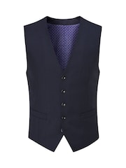 Skopes Blue Farnham Single Breasted Suit Waistcoat - Image 3 of 4