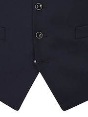Skopes Blue Farnham Single Breasted Suit Waistcoat - Image 4 of 4
